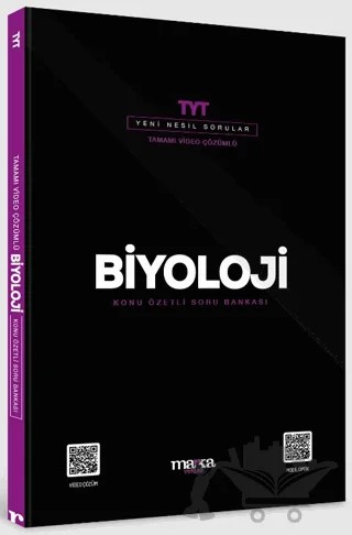 2025 TYT Biyoloji Konu Özetli Yeni Nesil Soru Bankası Tamamı Video Çözümlü – Kolektif – Marka Yayınları kitap kapağı