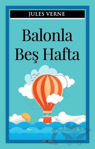 Balonla Beş Hafta – Jules Verne – Sıfır6 Yayınevi kitap kapağı