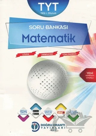 TYT YKS 1. Oturum Matematik Soru Bankası – Kolektif – Doğru Orantı Yayınları kitap kapağı