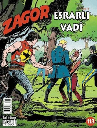 Yeni Zagor Sayı: 113 Esrarlı Vadi – Lal Kitap kitap kapağı