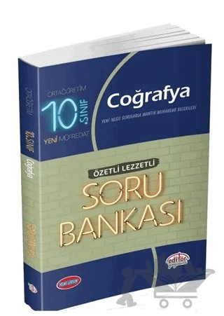 10. Sınıf Coğrafya Özetli Lezzetli Soru Bankası – Kolektif – Editör Yayınevi kitap kapağı