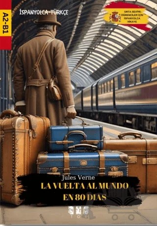 La Vuelta Al Mundo En 80 Dias – Jules Verne – TGR Yayıncılık kitap kapağı
