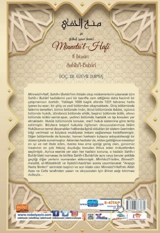 Minnetü’l-Hafî fî İhtisâri Sahîhi’l-Buhârî – Üzeyir Durmuş – Nobel Bilimsel Eserler kitap kapağı