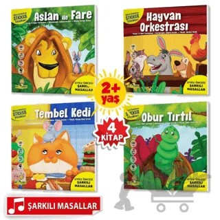 Konuşmayı Geliştiren Şarkılı Masallar Serisi (Müzik Destekli) – Kolektif – Yükselen Zeka Yayınları kitap kapağı