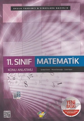 11. Sınıf Matematik Konu Anlatımlı – Kolektif – Fdd Yayınları kitap kapağı