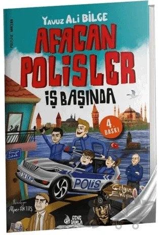 Afacan Polisler İş Başında – Yavuz Ali Bilge – Genç Damla Yayınevi kitap kapağı