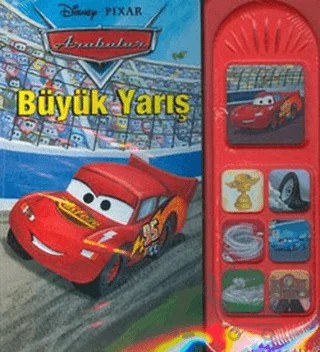 Arabalar - Büyük Yarış – Kolektif – Doğan Egmont Yayıncılık kitap kapağı