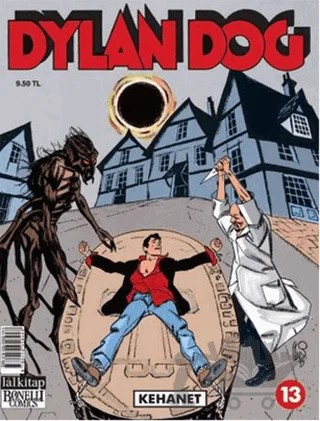 Dylan Dog Sayı: 13 - Kehanet – Gianfranco Manfredi – Lal Kitap kitap kapağı