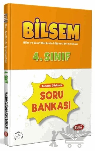 4. Sınıf Bilsem Tamamı Çözümlü Soru Bankası – Kolektif – Data Yayınları kitap kapağı