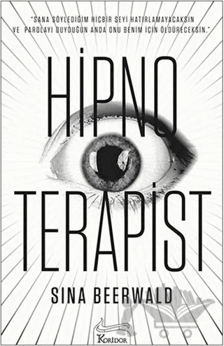 Hipno - Terapist – Sina Beerwald – Koridor Yayıncılık kitap kapağı