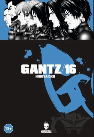 Gantz 16 – Hiroya Oku – Kurukafa Yayınevi kitap kapağı