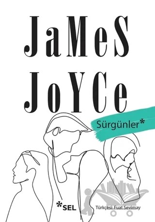 Sürgünler – James Joyce – Sel Yayıncılık kitap kapağı