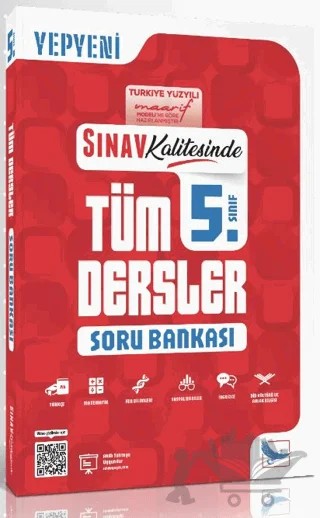 5. Sınıf Tüm Dersler Soru Bankası – Kolektif – Sınav Yayınları kitap kapağı