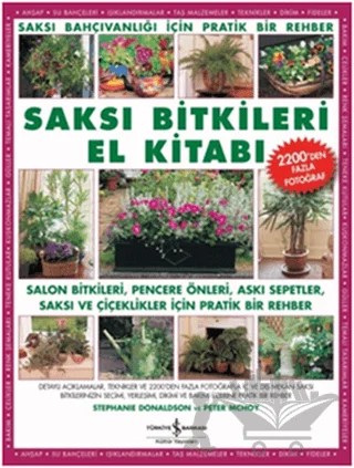 Saksı Bitkileri El Kitabı – Peter McHoy – İş Bankası Kültür Yayınları kitap kapağı