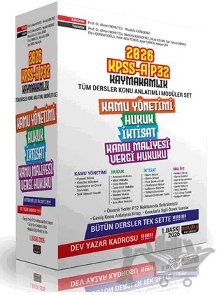 KPSS A P32 Kaymakamlık Konu Anlatımı Modüler Seti – Kolektif – Savaş Yayınevi kitap kapağı