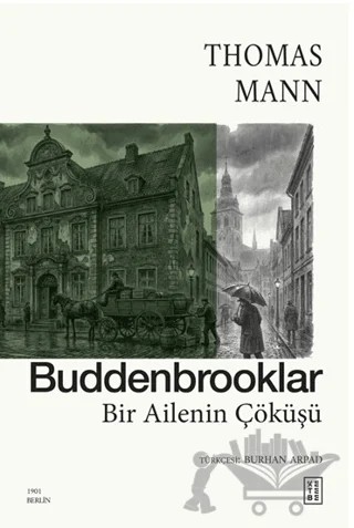 Buddenbrooklar – Thomas Mann – Ketebe Yayınları kitap kapağı