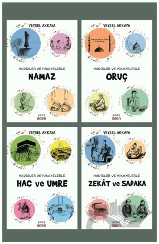 Gençler İçin İbadet Serisi (4 Kitap) – Veysel Akkaya – Aden Yayıncılık kitap kapağı