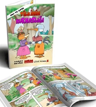 Tilkinin Kurnazlığı – Murat Sevinç – Bordo Ressam kitap kapağı