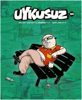 Uykusuz Dergisi Cilt: 24 Sayı: 300 - 312 – Mürekkep Basın Yayın kitap kapağı