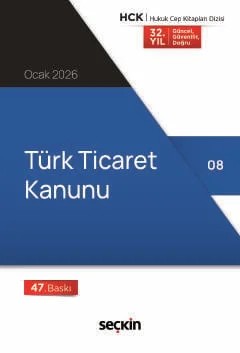 Türk Ticaret Kanunu (Cep Kitabı) – Seçkin Yayıncılık – Seçkin Yayıncılık kitap kapağı