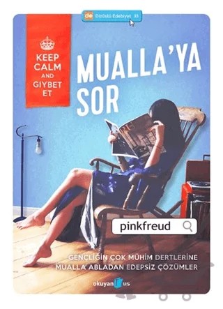 Mualla'ya Sor – Pinkfreud – Okuyan Us Yayınları kitap kapağı