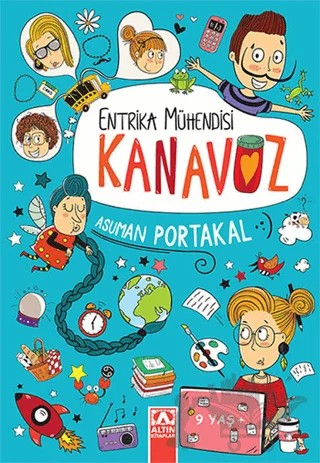Entrika Mühendisi Kanavoz – Asuman Portakal – Altın Kitaplar kitap kapağı
