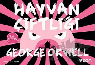 Hayvan Çiftliği (Mini Kitap) – George Orwell – Can Yayınları kitap kapağı