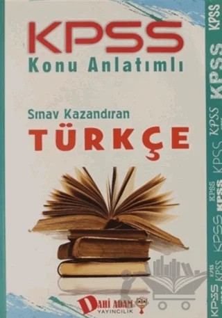 2018 KPSS Lise Ön Lisans Adayları İçin Konu Anlatımı -Türkçe – Kolektif – Dahi Adam Yayıncılık kitap kapağı