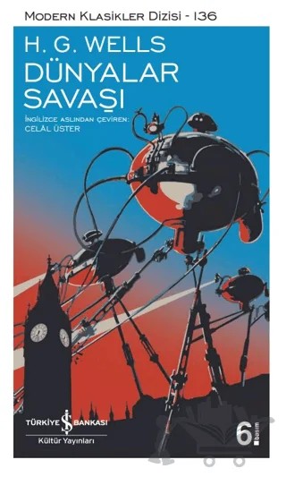 Dünyalar Savaşı – H. G. Wells – İş Bankası Kültür Yayınları kitap kapağı