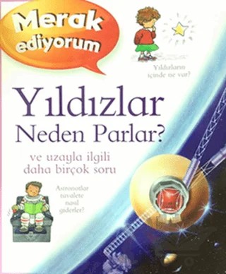 Merak Ediyorum - Yıldızlar Neden Parlar? – Carole Stott – Doğan Egmont Yayıncılık kitap kapağı