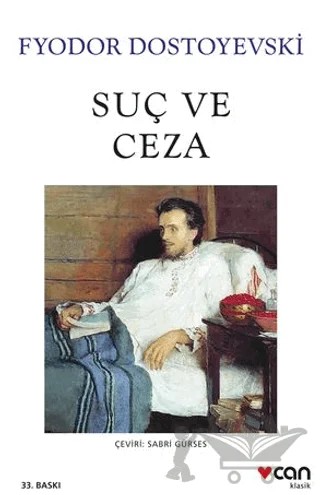 Suç ve Ceza – Fyodor Mihayloviç Dostoyevski – Can Yayınları kitap kapağı