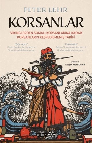 Korsanlar – Peter Lehr – Yeditepe Yayınevi kitap kapağı