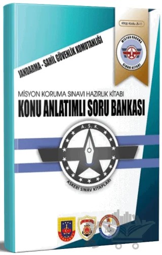 Jandarma - Sahil Güvenlik Komutanlığı Misyon Koruma Sınavı Hazırlık Kitabı Konu Anlatımlı Soru Bankası – Kolektif – Askeri Sınav Kitapları kitap kapağı