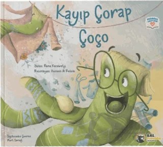 Kayıp Çorap Çoço – Rama Kanawaty – Bal Porsuğu Yayınları kitap kapağı
