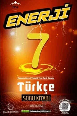 7. Sınıf Türkçe Enerji Soru Kitabı – Kolektif – Palme Yayınları kitap kapağı