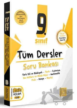 9. Sınıf Tüm Dersler Soru Bankası – Kolektif – Benim Hocam Yayınları kitap kapağı