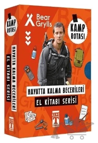 Bear Grylls Hayatta Kalma Becerileri El Kitabı Serisi (6 Kitap) – Bear Grylls – Genç Timaş kitap kapağı