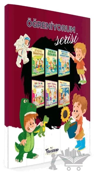 Öğreniyorum Serisi (6 Kitap) – Kolektif – Teleskop Popüler Bilim kitap kapağı