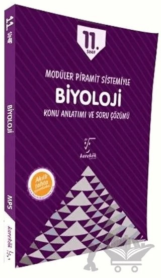 11. Sınıf Modüler Piramit Sistemiyle Biyoloji Konu Anlatımı – Tuncay Tursun – Karekök Yayıncılık kitap kapağı