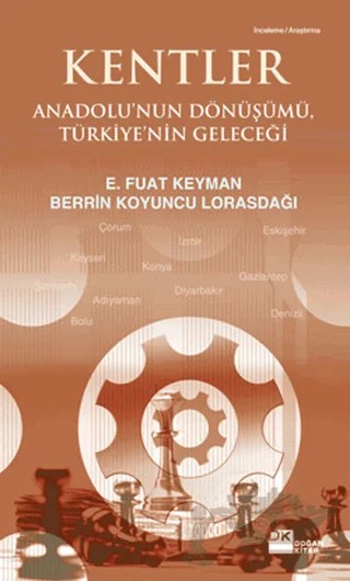 Kentler – Berrin Koyuncu Lorasdağı, E. Fuat Keyman – Doğan Kitap kitap kapağı