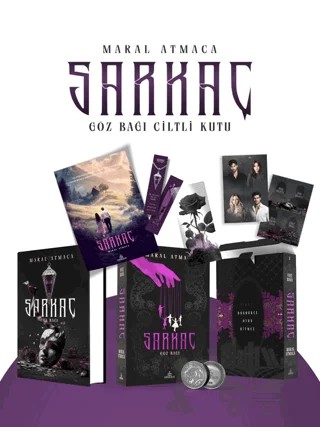 Sarkaç 2: Göz Bağı - Tek Kitaplık Kutu – Maral Atmaca – Ephesus Yayınları kitap kapağı