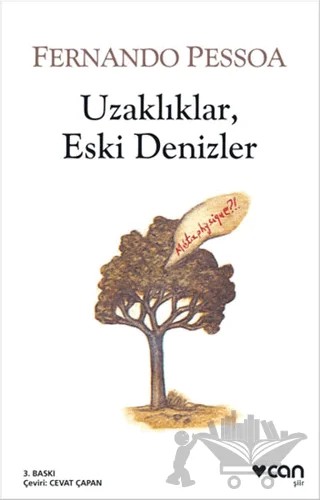 Uzaklıklar, Eski Denizler – Fernando Pessoa – Can Yayınları kitap kapağı