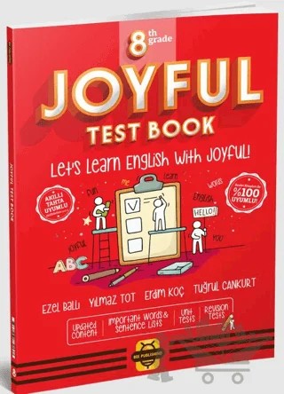8. Sınıf Joyful Test Book – Ezel Ballı, Erdim KOÇ, Tuğrul CANKURT – Arı Yayıncılık kitap kapağı