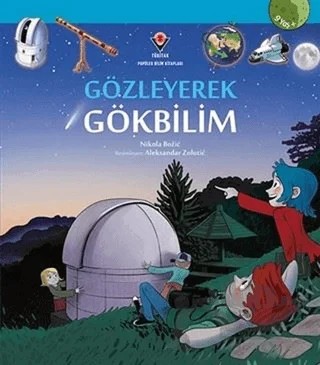 Gözleyerek Gökbilim – Nikola Bozic – TÜBİTAK Yayınları kitap kapağı