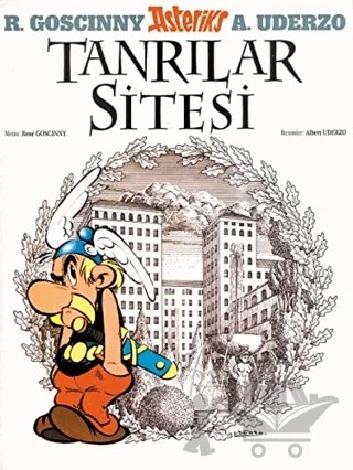 Asteriks Tanrılar Sitesi – Albert Uderzo, Rene Goscinny – Remzi Kitabevi kitap kapağı