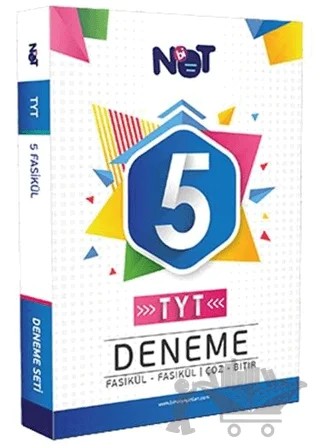 TYT 5 Deneme – Kolektif – Bi Not Yayınları kitap kapağı
