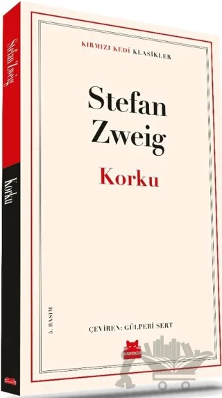 Korku – Stefan Zweıg – Kırmızı Kedi Yayınevi kitap kapağı