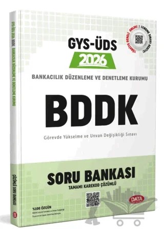 Data Yayınları Bankacılık Düzenleme ve Denetleme Kurumu (BDDK) 2026 GYS-ÜDS Konu Anlatımlı – Kolektif – Data Yayınları kitap kapağı