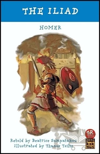 The İliad – Homer – Kaknüs Genç kitap kapağı