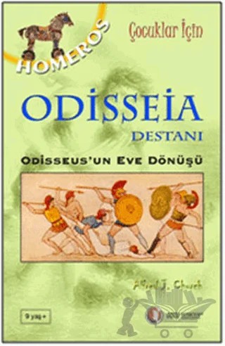 Çocuklar için Odisseia Destanı – Alfred J. Church – ODTÜ Geliştirme Vakfı Yayıncılık kitap kapağı